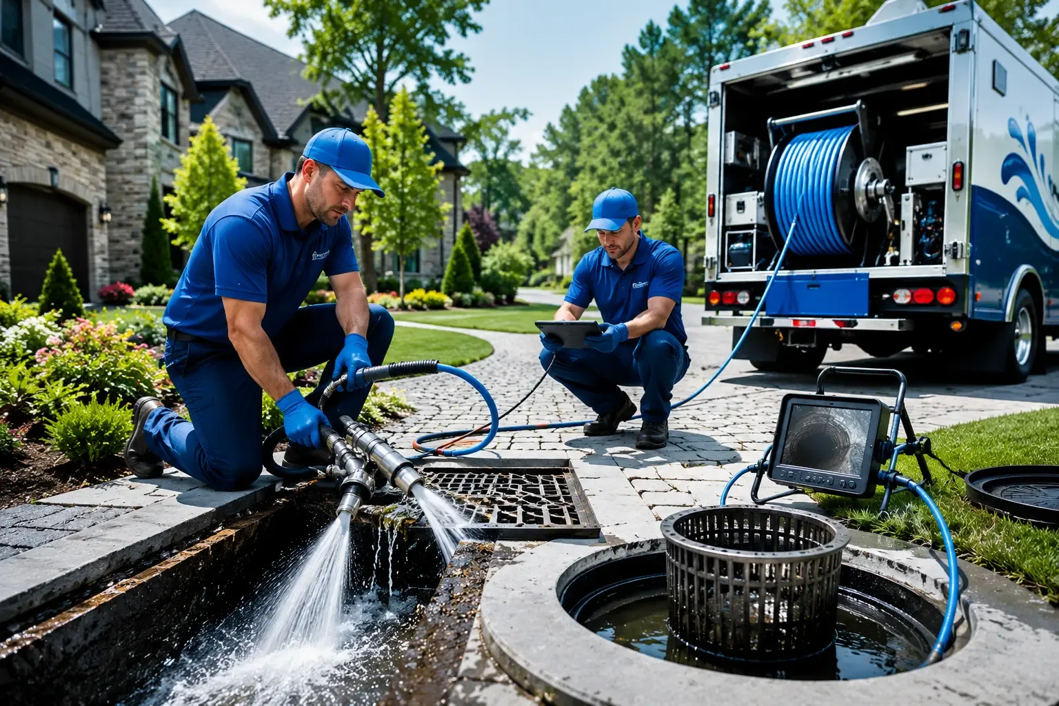 Local outdoor drain cleaning professionals in White, PA